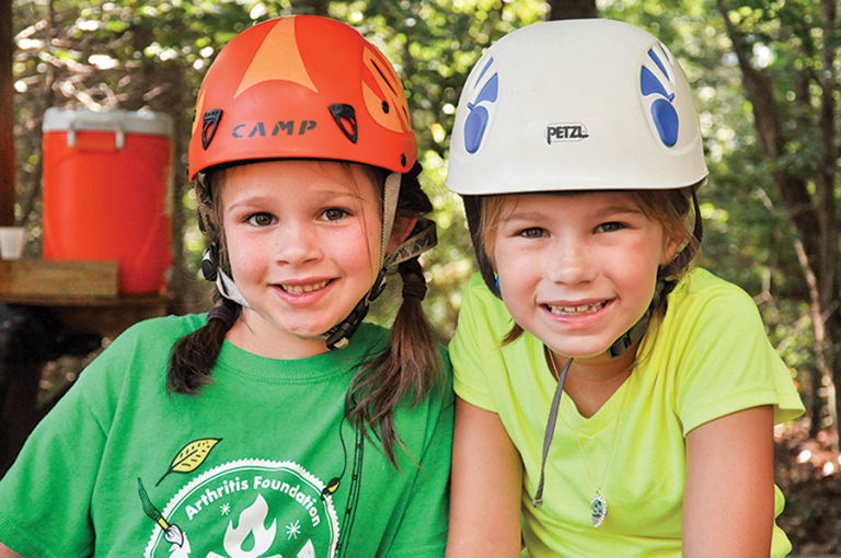 Helmets are required for certain camp activities, such as zip lining, to ensure a safe and secure camping experience.